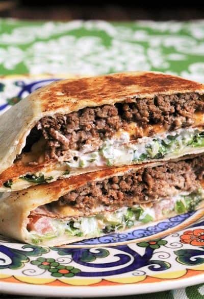 Crunchwrap Supreme Burgers