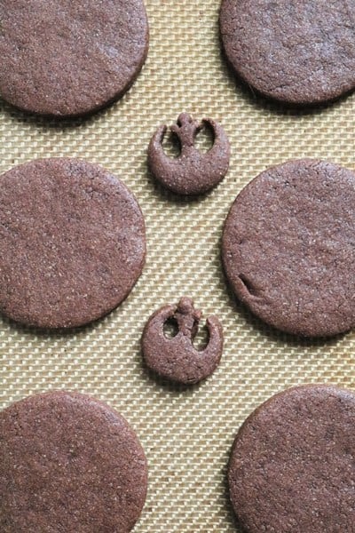Star Wars Chocolate Cut-Out Cookies