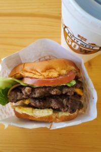 50 West Root Beer & Cheeseburger