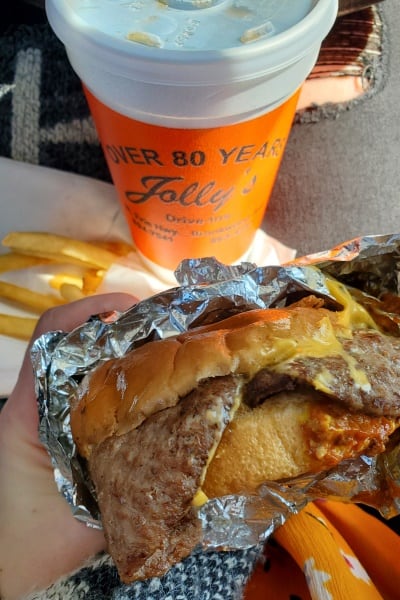 Jolly's Root Beer & Cheeseburger