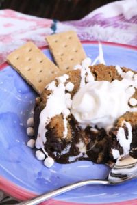 S'mores Molten Lava Cake