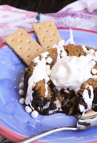 S'mores Molten Lava Cake