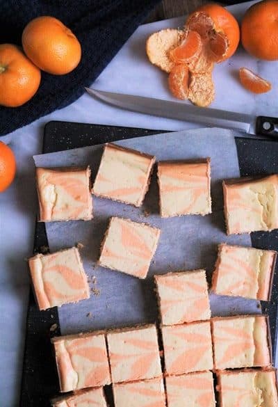 Orange Creamsicle Cheesecake Bars