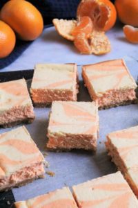 Orange Creamsicle Cheesecake Bars #thespiffycookie