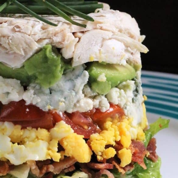 Chicken Cobb Salad Tower