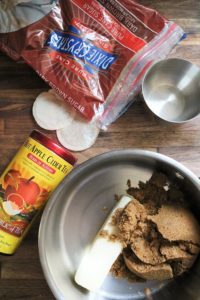 Apple Cider Caramel Dip Ingredients