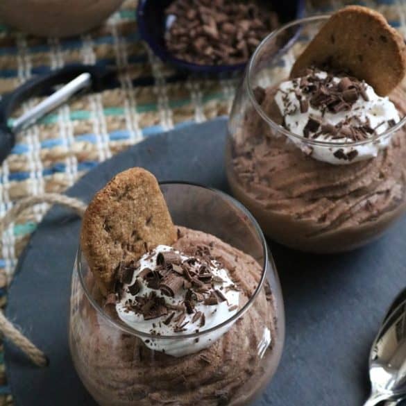 Easy Chestnut Chocolate Mousse