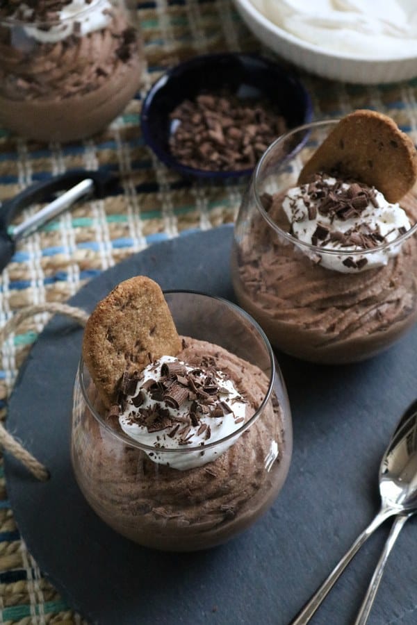 Easy Chestnut Chocolate Mousse