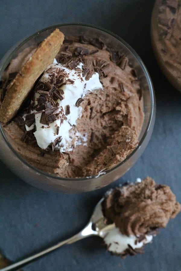 Fluffy Chestnut Chocolate Mousse