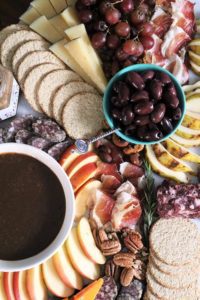 Sweet and Savory Fall Charcuterie Board