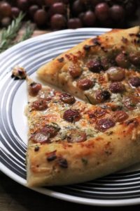 Rosemary Grape & Gorgonzola Pizza