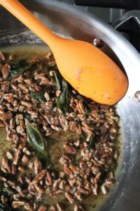 Pecan and Sage Brown Butter Sauce