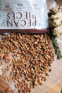Rosemary Pecan Shortbread with Millican Pecans