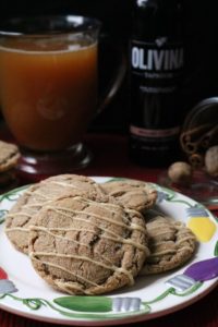 Mulled Cider Spiced Brown Sugar Cookies #ChristmasCookies