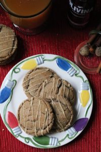 Mulled Cider Spiced Brown Sugar Cookies