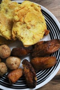 Air Fryer Plantain Patacones