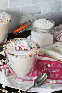 Cake Batter White Hot Cocoa