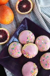 Blood Orange Ricotta Cookies