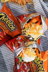 Walking Tacos with Cheetos