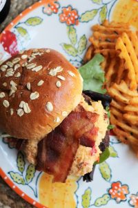 Bacon & Pimento Cheese Burgers