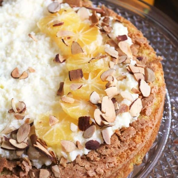 Fresh Lemon Almond Cake