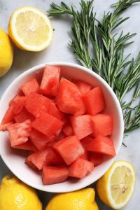 Rosemary Watermelon Lemonade Ingredients