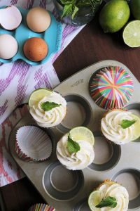 Homemade Mojito Cupcakes