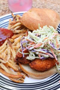 Vegan Buffalo Chicken Sandwich