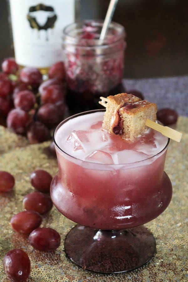 Peanut Butter & Jelly Whiskey Sour.