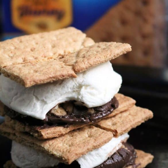 Easy Buckeye S'mores.