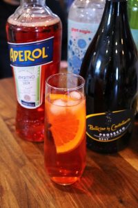 Nine Course Italian Dinner - Aperitivo - Aperol Spritz