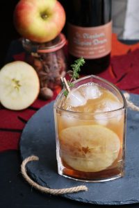 Spiced Apple Cider Cocktail