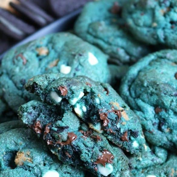 Cookie Monster Cookies.