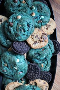 Cookie Monster Chocolate Chip Cookies.