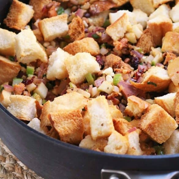 Crispy Skillet Stuffing.