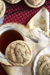 Earl Grey Tea Snickerdoodles.