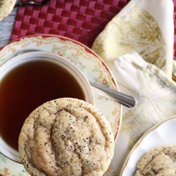 Earl Grey Tea Snickerdoodles.