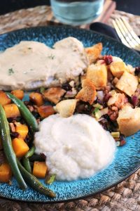 Thanksgiving Instant Pot Mashed Cauliflower.