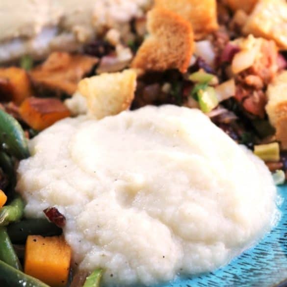 Instant Pot Mashed Cauliflower.