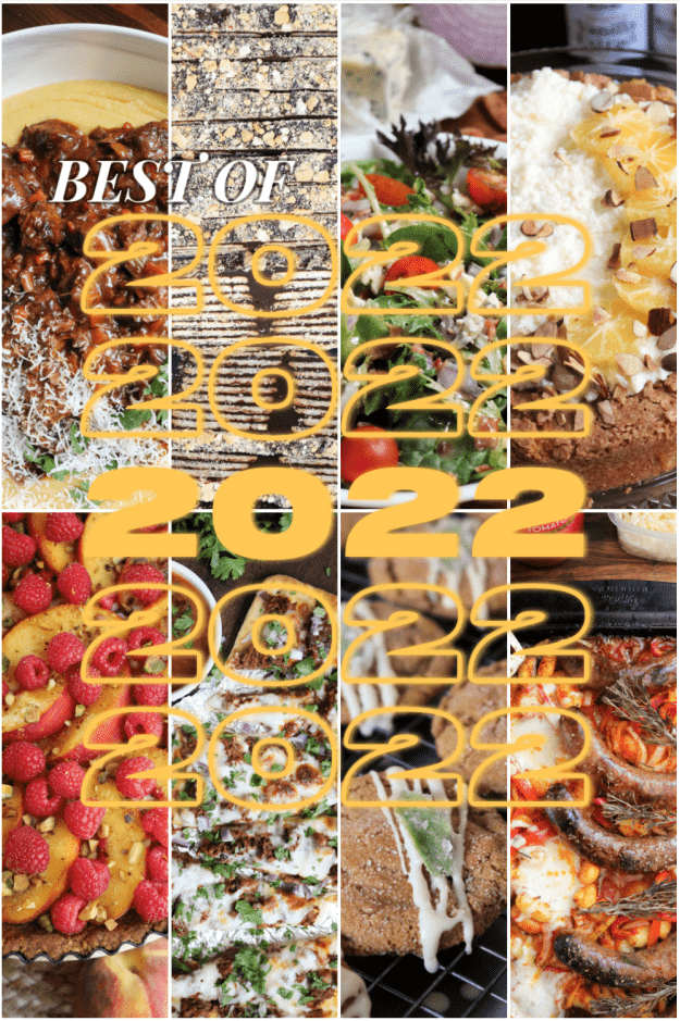 List of Best of 2022 Recipes.
