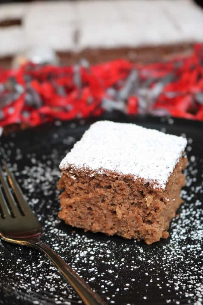 German Chocolate Tailgate Cake.