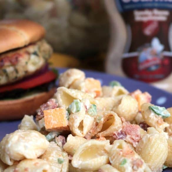 Jalapeno Popper Pasta Salad.