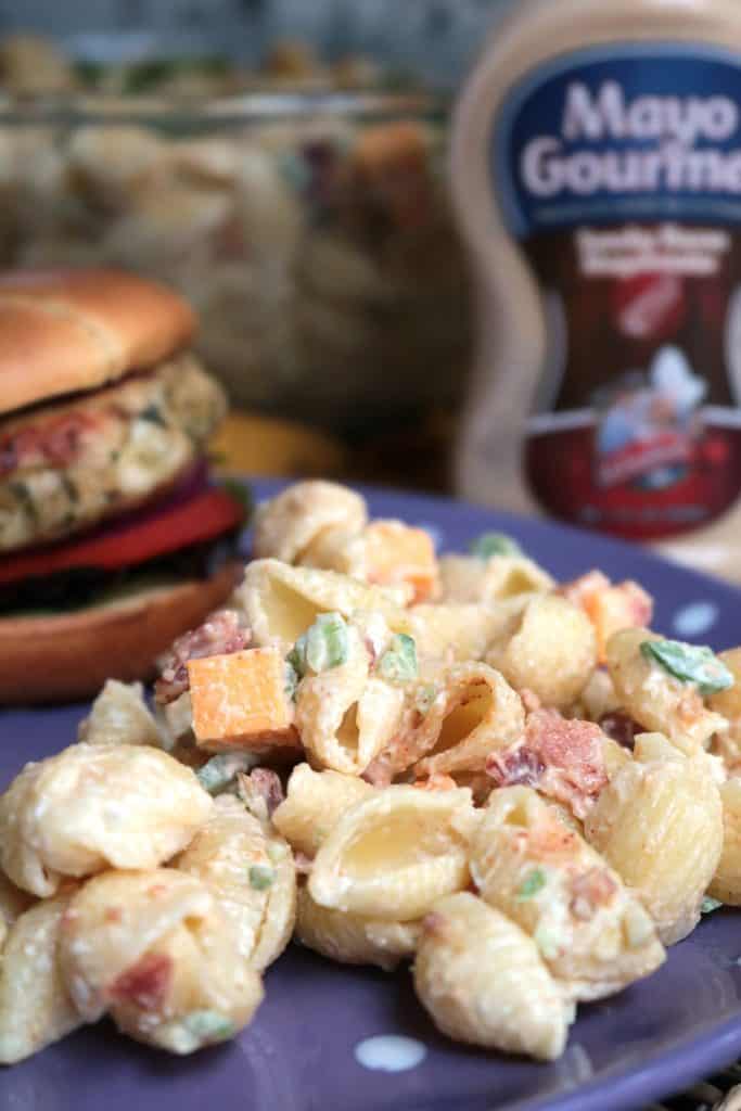 Jalapeno Popper Pasta Salad.