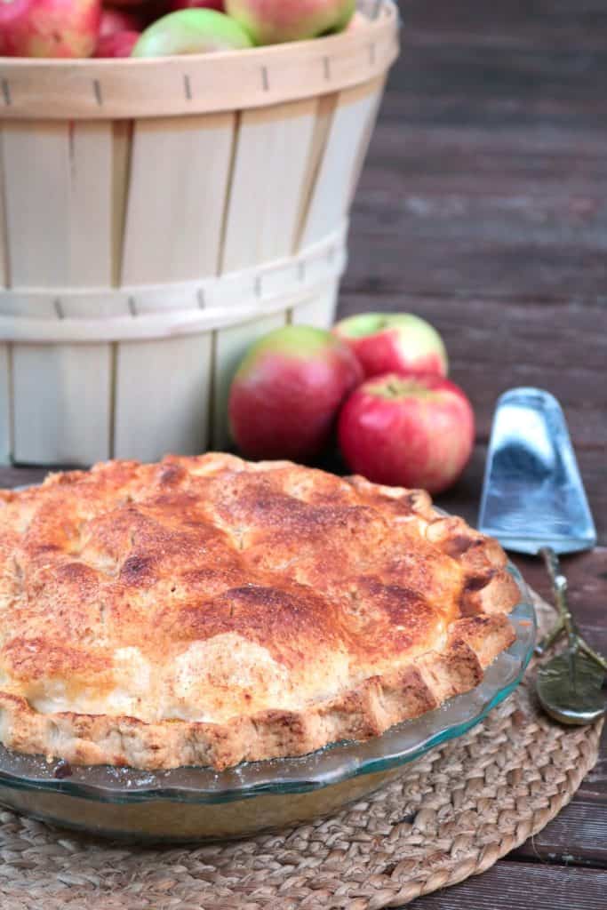 Classic Double Crust Apple Pie.