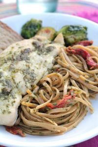 Arugula Pesto Pasta.