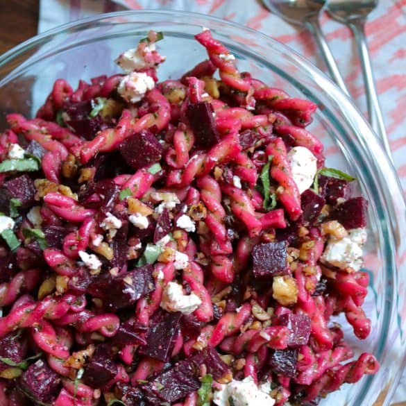 Beet Pasta Salad.