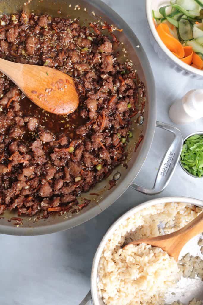 Ground Pork Bulgogi.