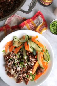 Pork Bulgogi Rice Bowls.