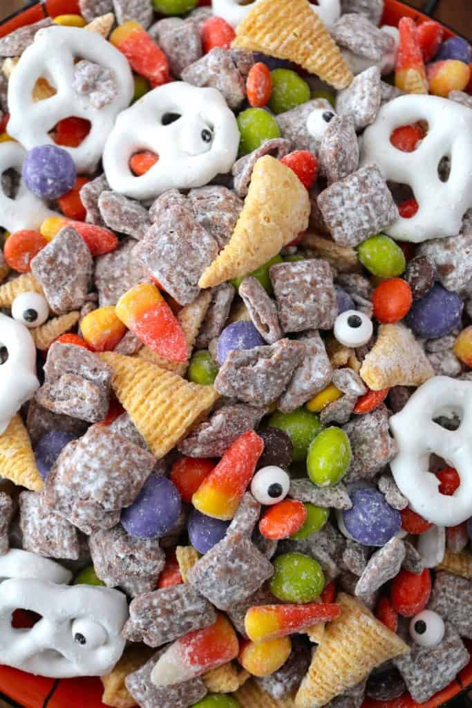 Halloween Candy Puppy Chow.