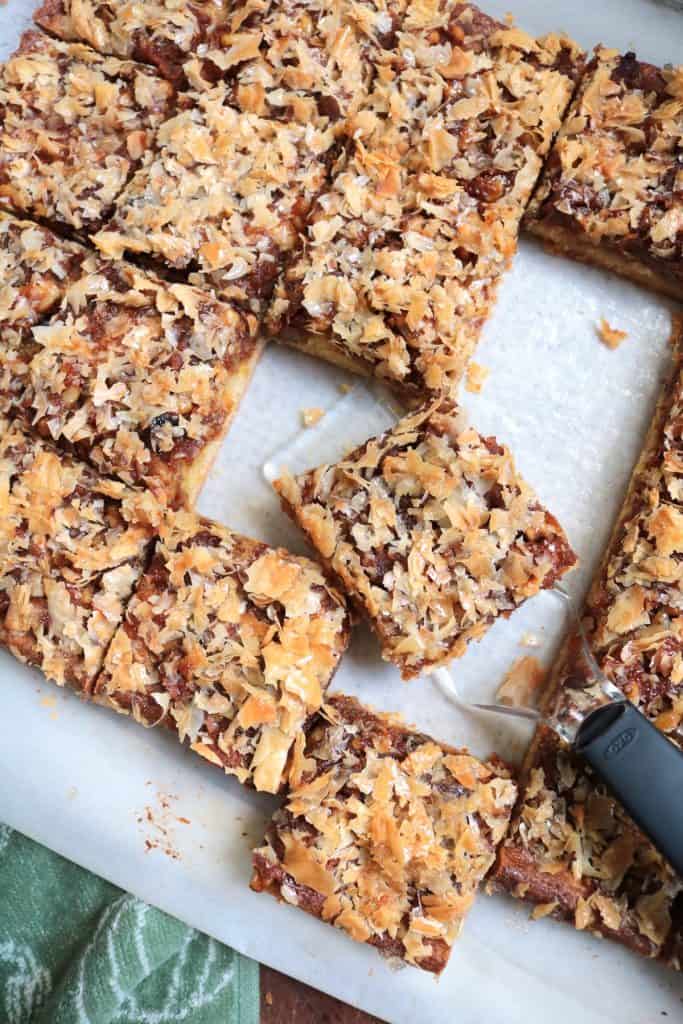Batch of Pumpkin Baklava Bars.